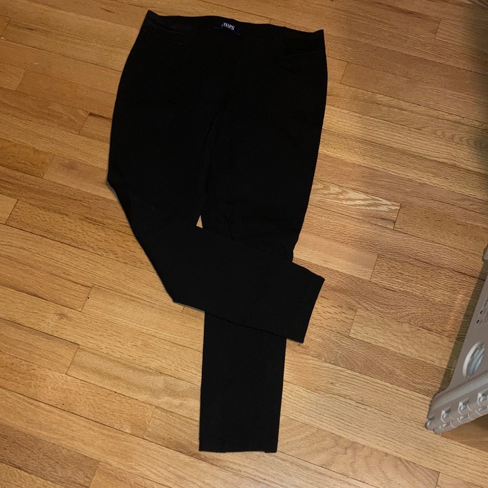 CHAPS black stretch leggings